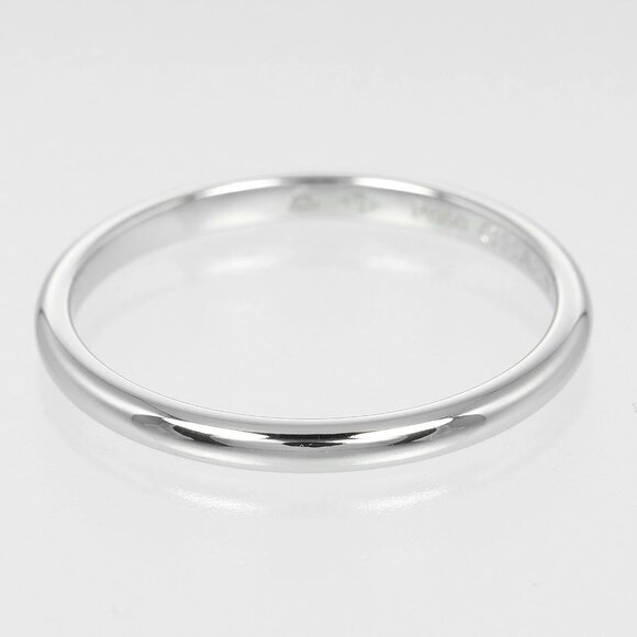 Chaumet Eternal de Chaumet Ring 0.1" band Pt950Platinum/diamond #9.5(US Si... - Picture 7 of 10